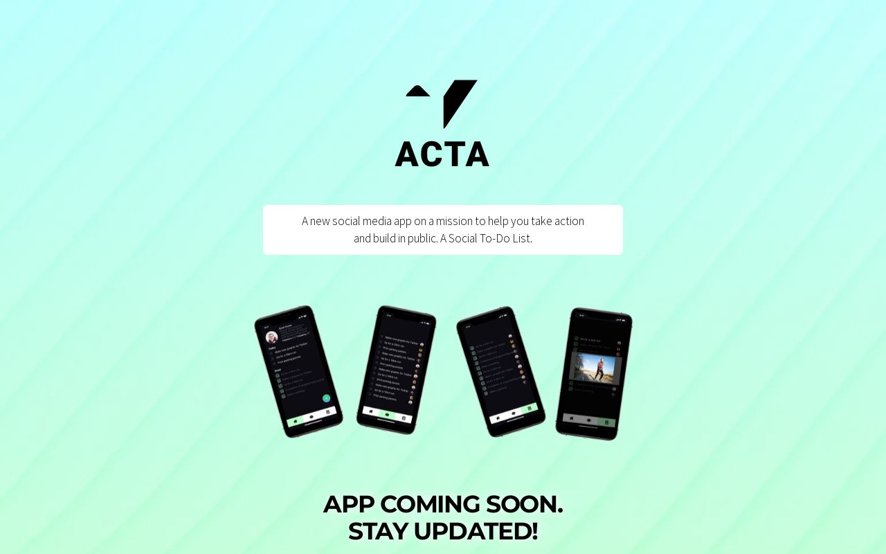 Carrd profile picture for @acta